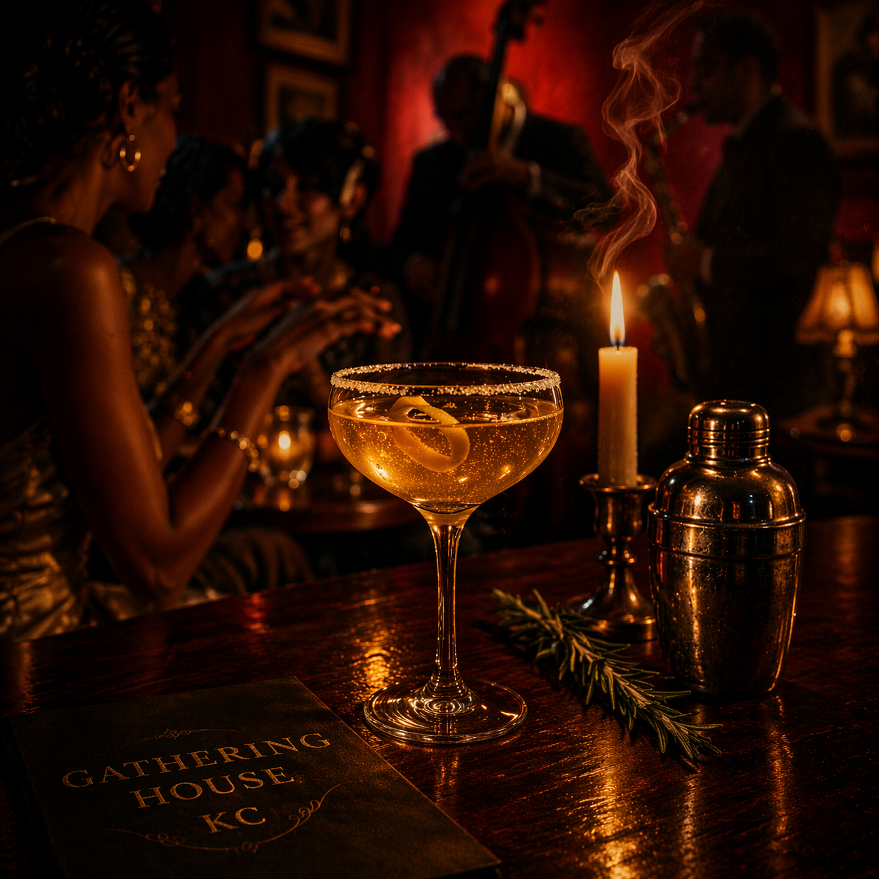 The Golden Hour - candlelit cocktail and jazz lounge